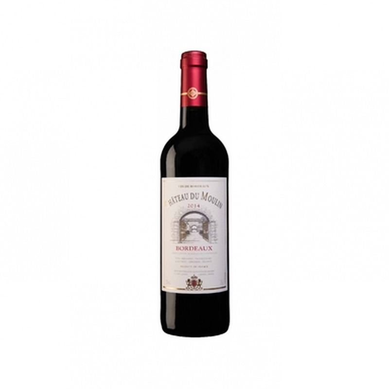 CHATEAU Du Moulin Bordeaux 13% 75cl (punane, kuiv)