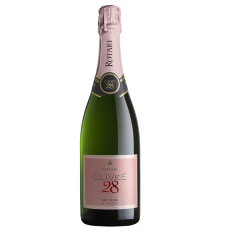 ROTARI Cuvee 28 Brut Rose 12,5% 75cl (roosa, kuiv)