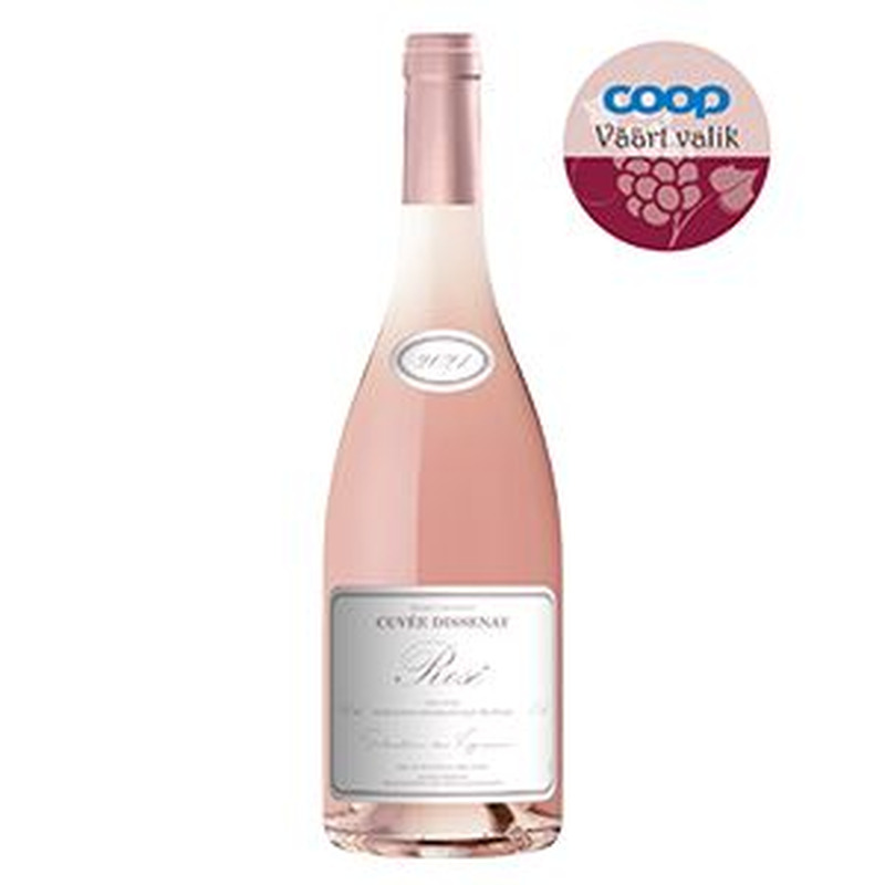 Cuvee Dissenay Rose 0.75L roosa vein