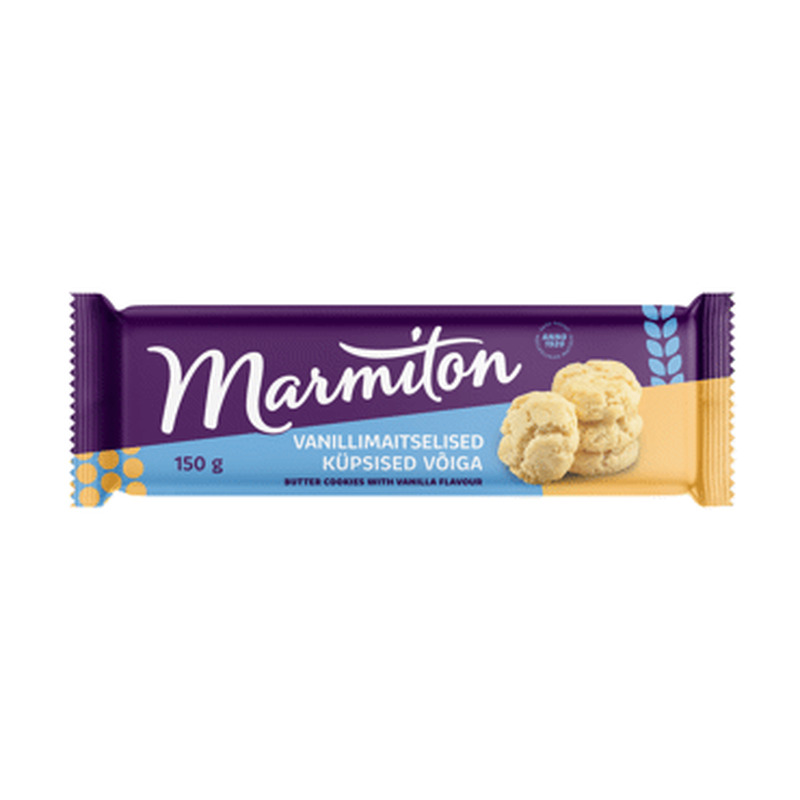 Võiküpsised vaniljega MARMITON, 150g