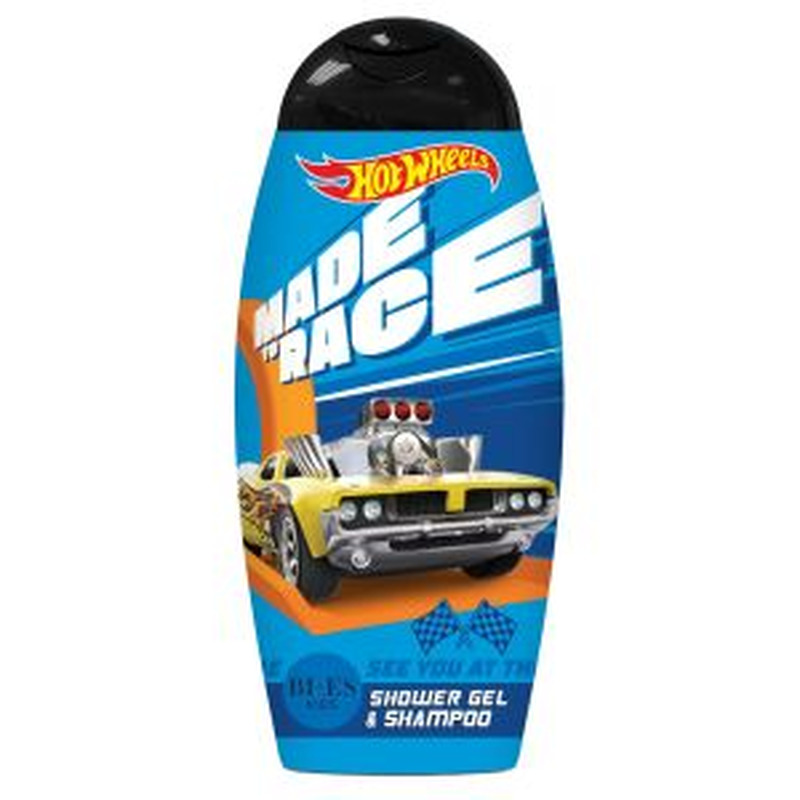 Bi-es Hot Wheels Race dušigeel-šampoon 250ml