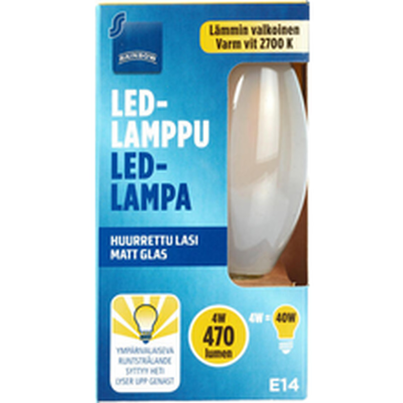 LED-küünal E14 4W 2700K 470LM