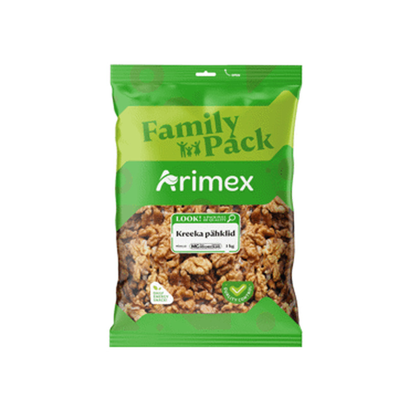 Kreeka pähklid ARIMEX 1kg