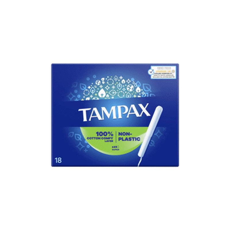 Tampoonid TAMPAX Super 18tk