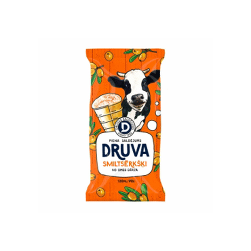 Jäätis astelpajuga DRUVA, 70g