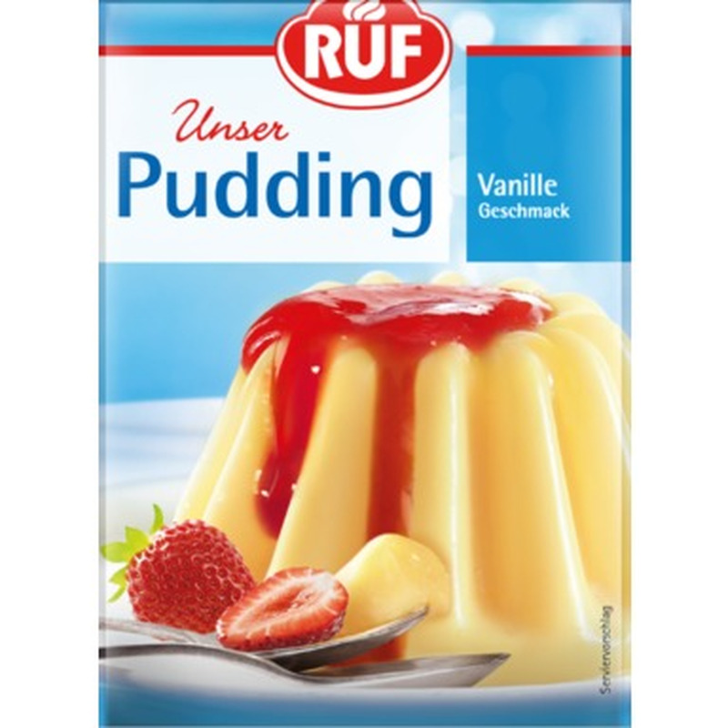 Vanillipudingu pulber, RUF, 3 tk