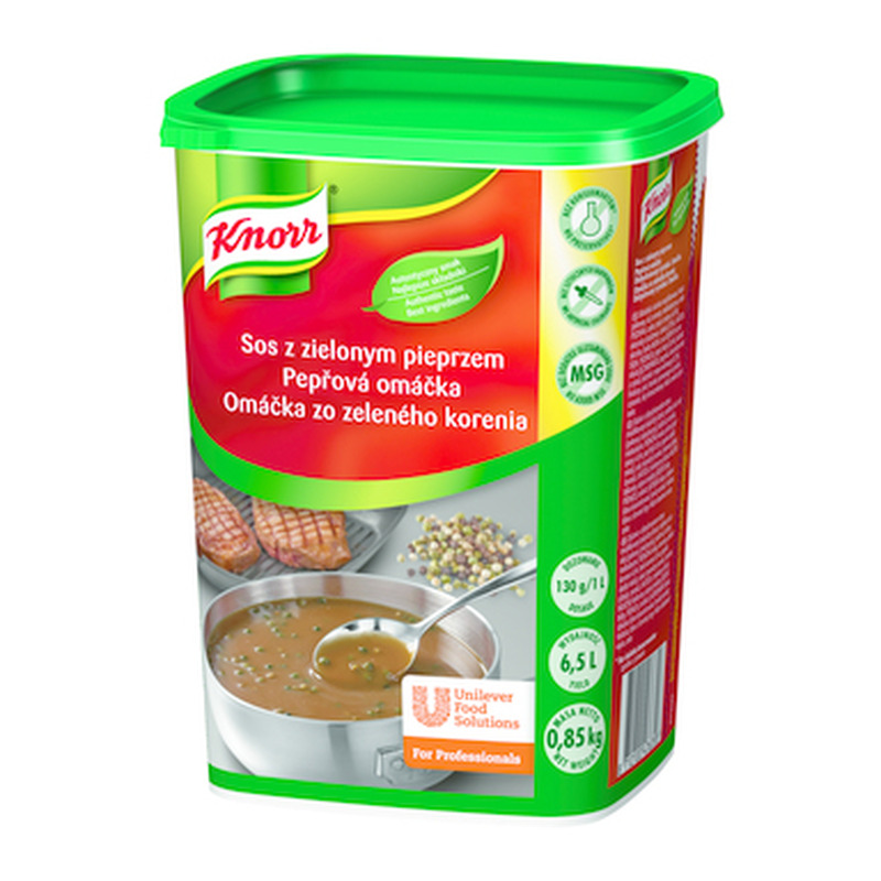 KNORR Rohelise pipra kaste 850g