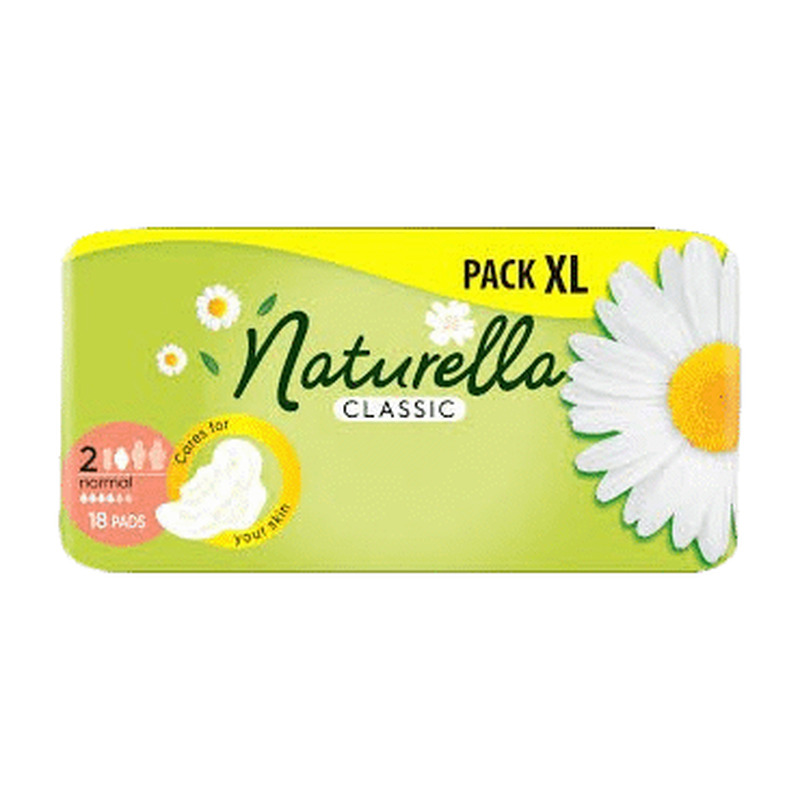 Hügieenisid.NATURELLA ClassicNormal 18tk