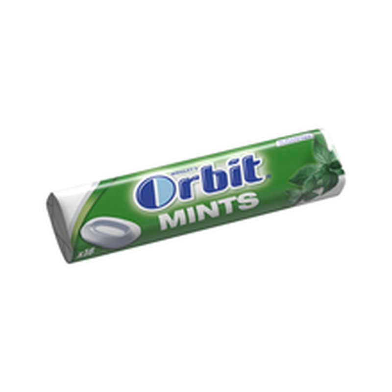 Pastillid Spearmint Mints, ORBIT, 28 g