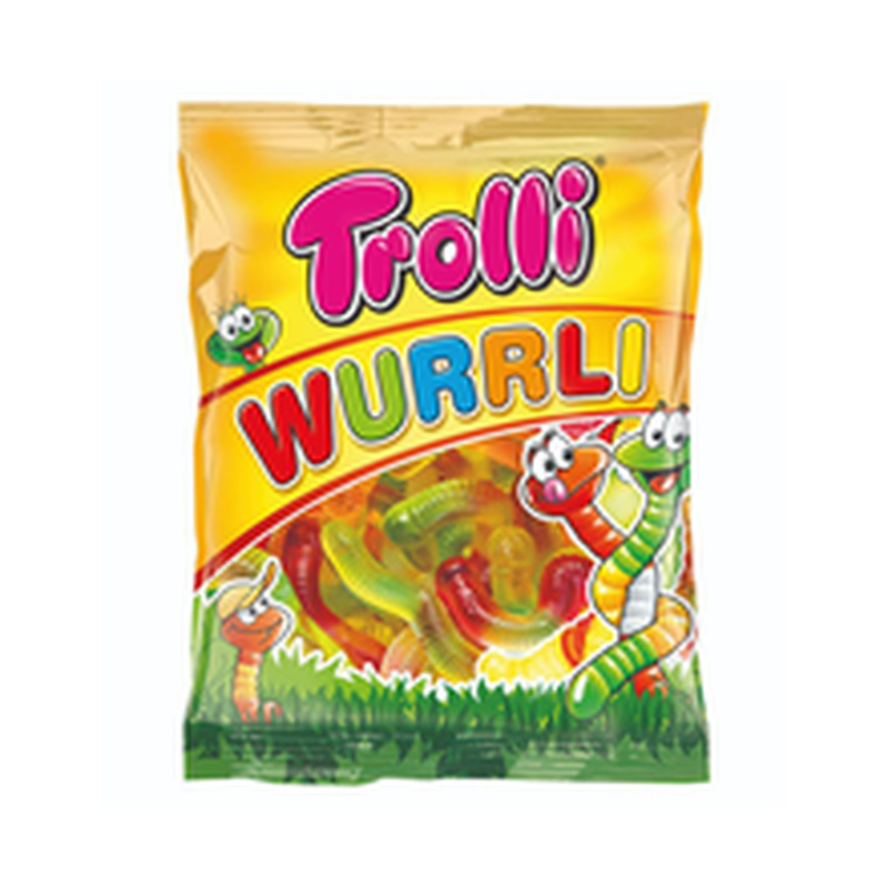 Kummikommid Wurrli, TROLLI, 100 g