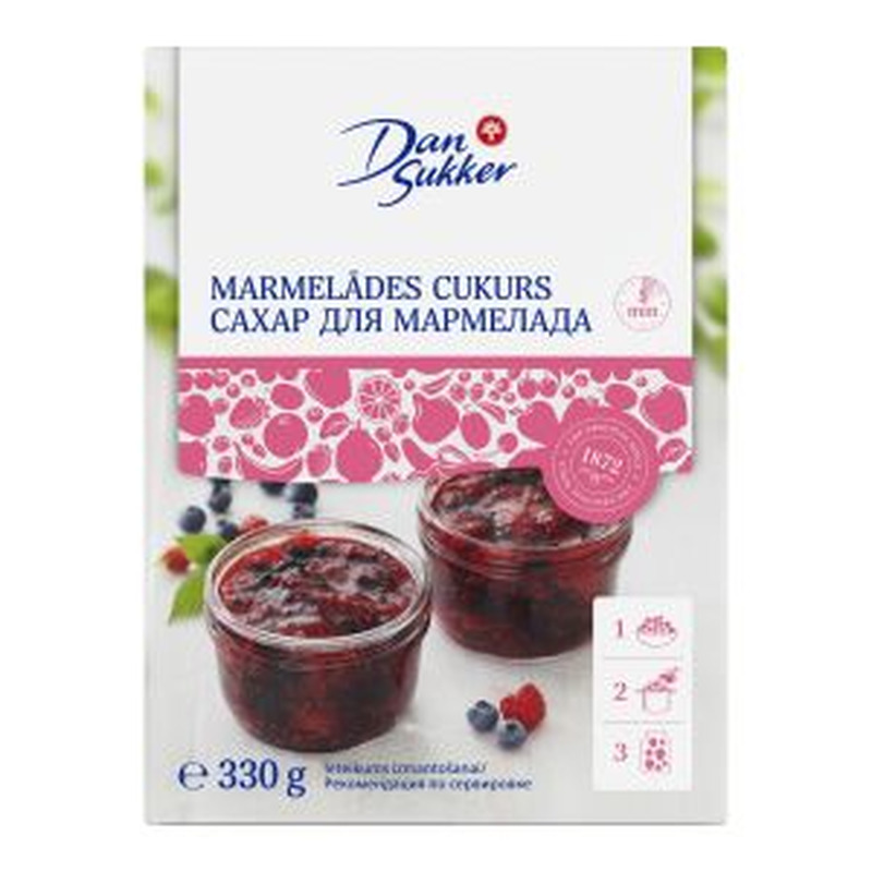 Marmelaadisuhkur, DAN SUKKER, 330 g