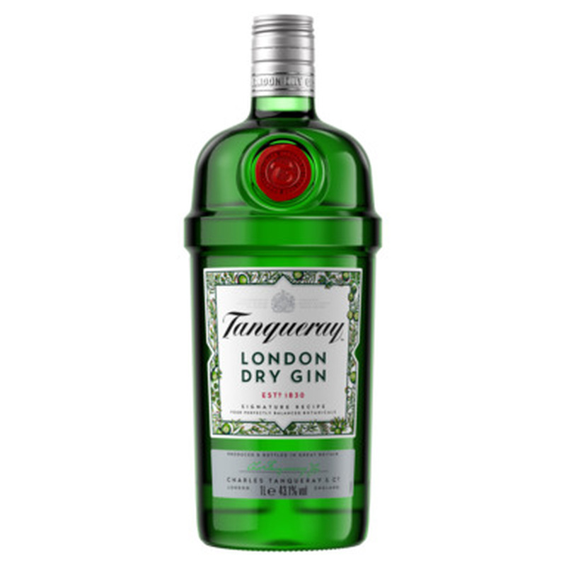 TANQUERAY London Dry Gin 43,1% 100cl