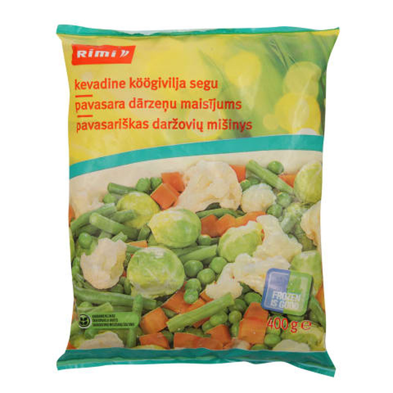 Kevadine köögivilja segu Rimi 400g