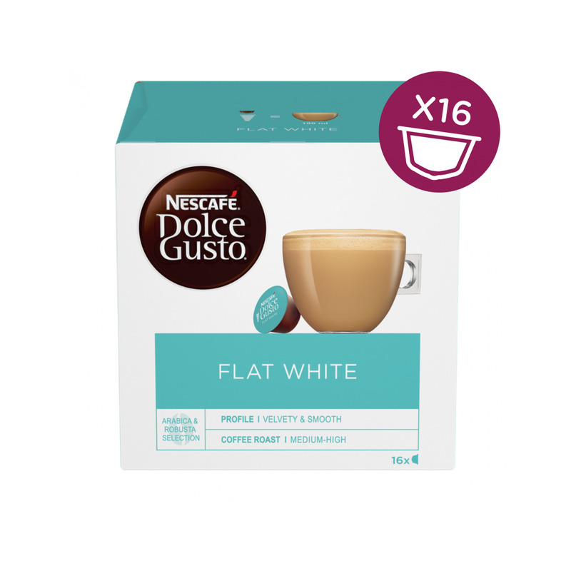 NESCAFÉ® Dolce Gusto "Flat White", 16 tk