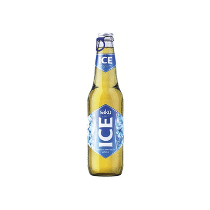 Hele õlu SAKU ON ICE 5% 0.33l