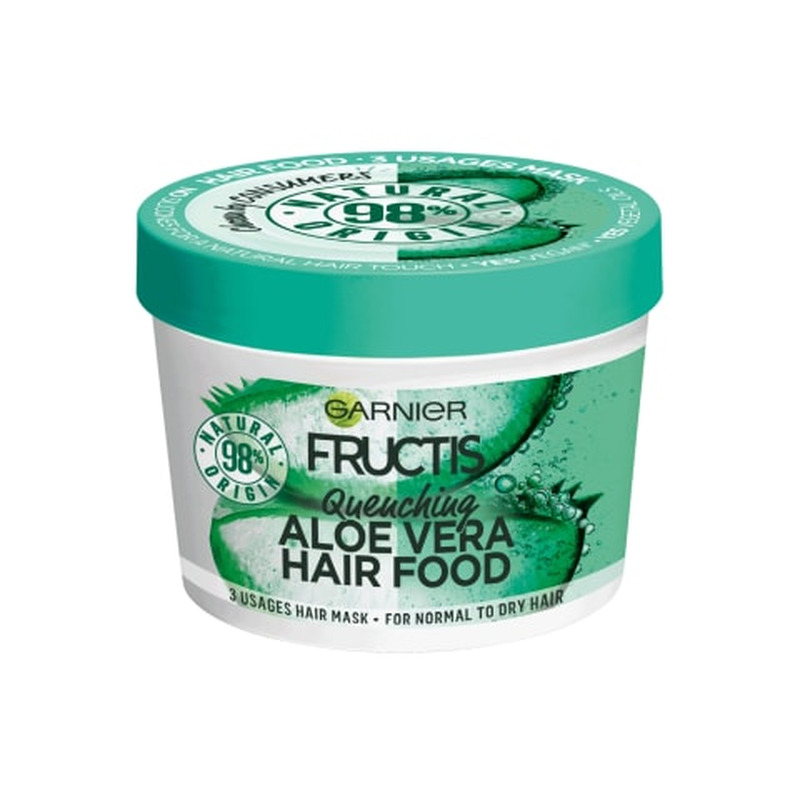 Juuksemask Fructis Hair Food Aloe, GARNIER, 390 ml