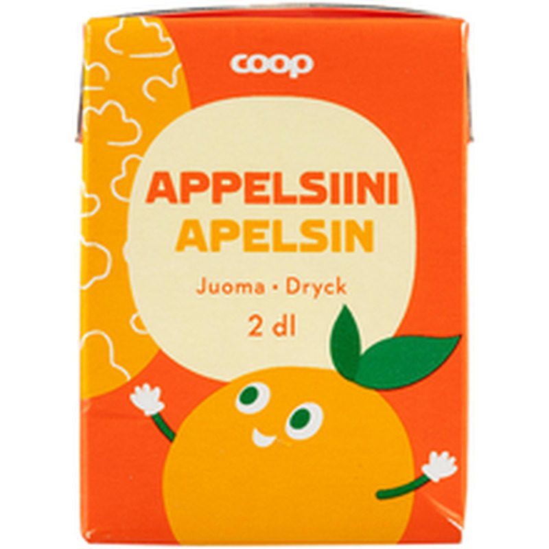 Coop apelsinijook 200ml