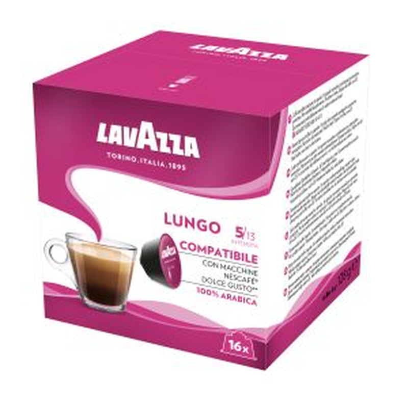 Kohvikapslid Lungo, LAVAZZA, 16 tk