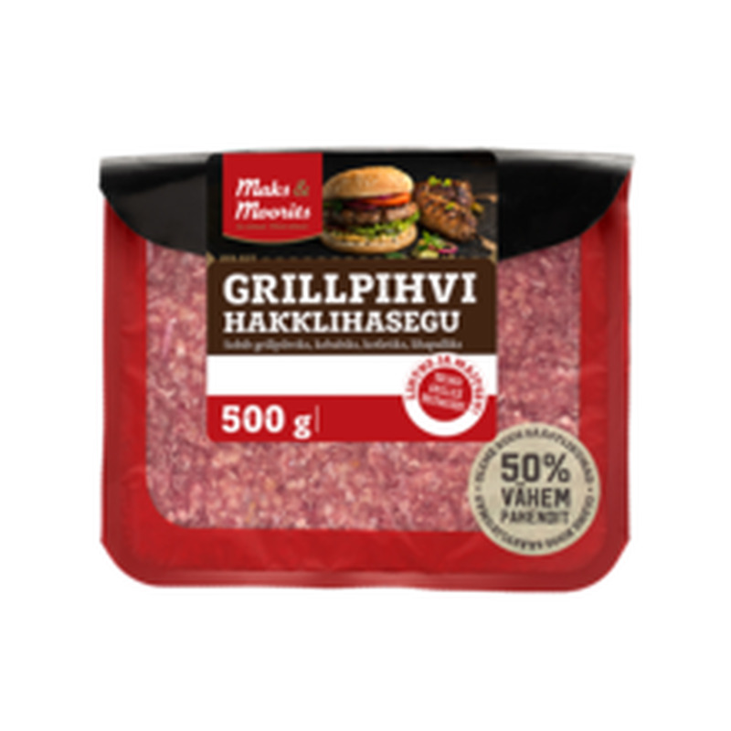 Grillpihvi hakklihasegu 500G