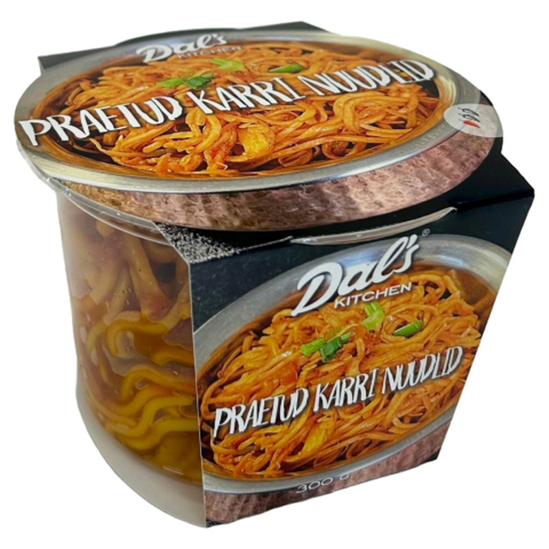 Praetud karri nuudlid Dal's Kitchen 300g