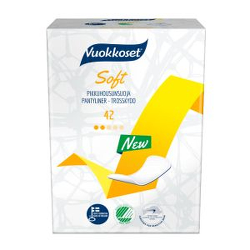 Vuokkoset Soft Normal pesukaitse 42tk