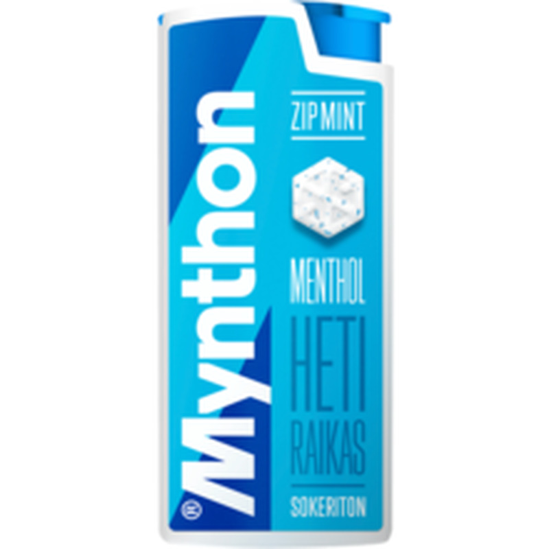 Mynthon Zipmint menthol suhkruvabad pastillid 30 g