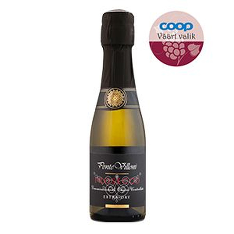 Ponte Villoni Prosecco Extra Dry 0.2L KPN vahuvein