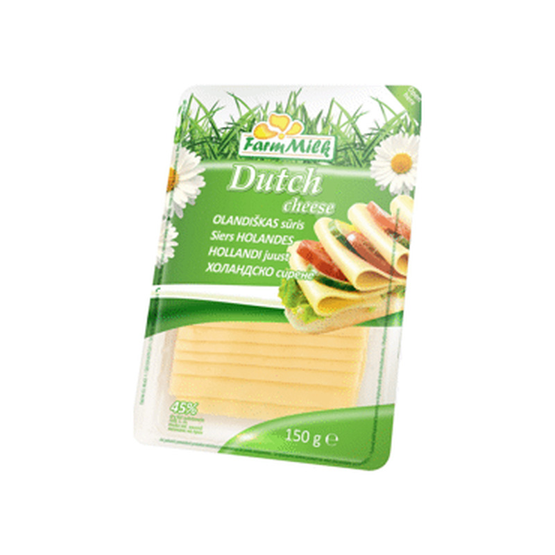 Juust Gouda FARM MILK viilutatud,150g