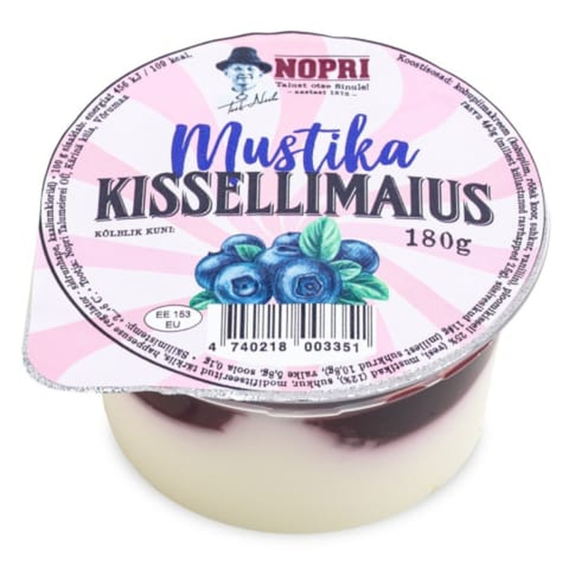 Kissellimaius mustika, NOPRI, 180 g