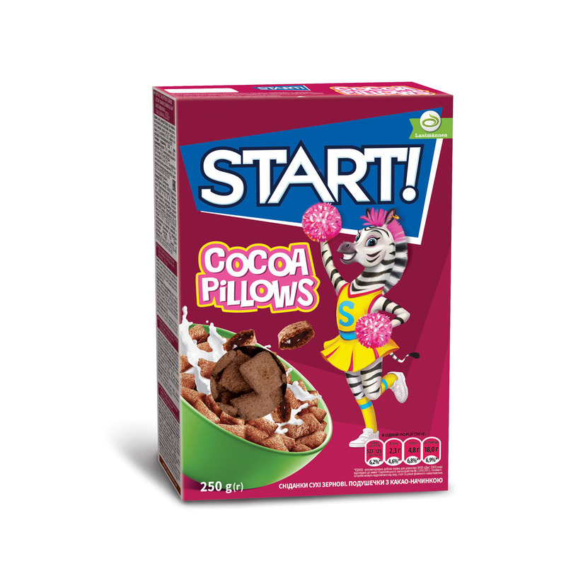 KAST 16 tk! Start! Padjakesed kakao täidisega 250g