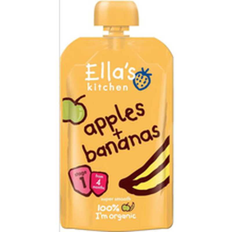 Ella's kitchen 120g apples bananas eco 4