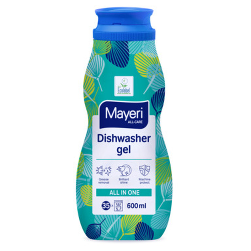 Nõudepesumasina geel All in One, MAYERI, 600 ml