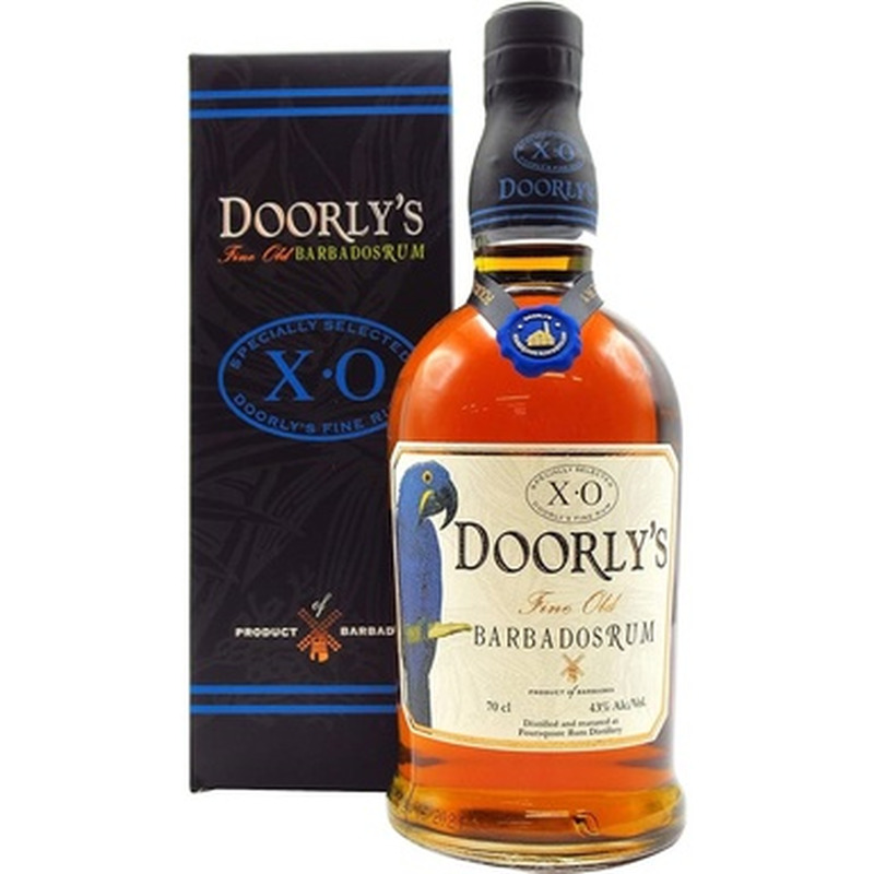 DOORLY'S Barbados Rum XO Fine Old 43% 70cl (karbis