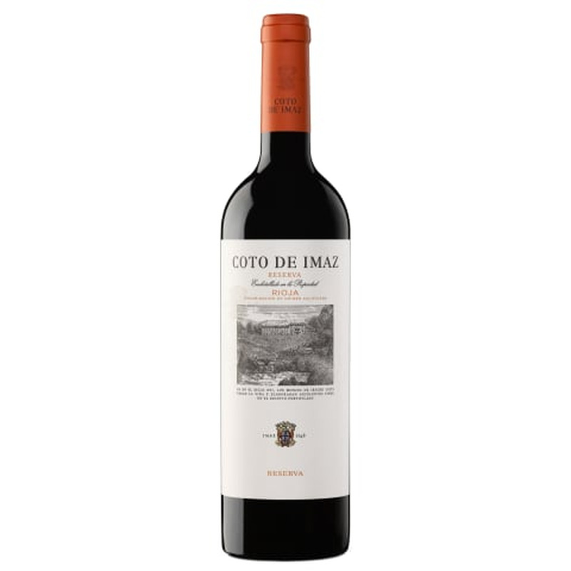 Kaitstud päritolunimetusega vein Coto De Imaz Rioja Reserva 13,5%vol 0,75l