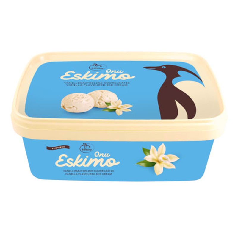 Vanilliplombiir Onu Eskimo Balbiino 1l/480g