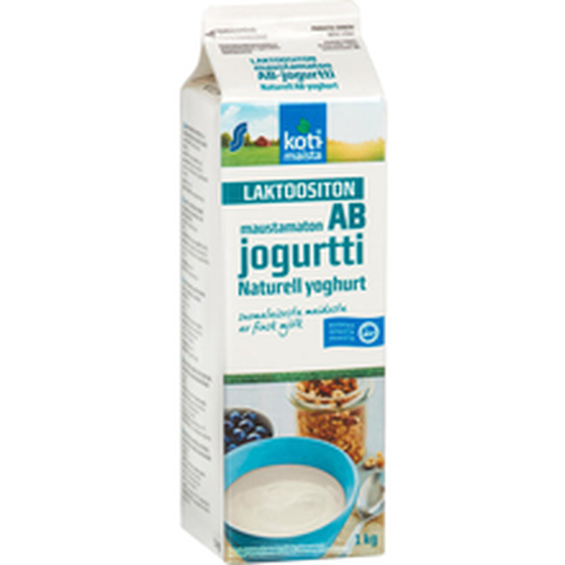 AB laktoosivaba jogurt, maitsemata, 1 kg