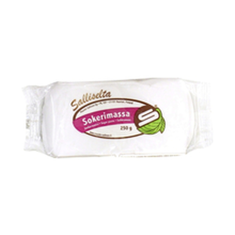 Sallinen suhkrumass, valge, 250g