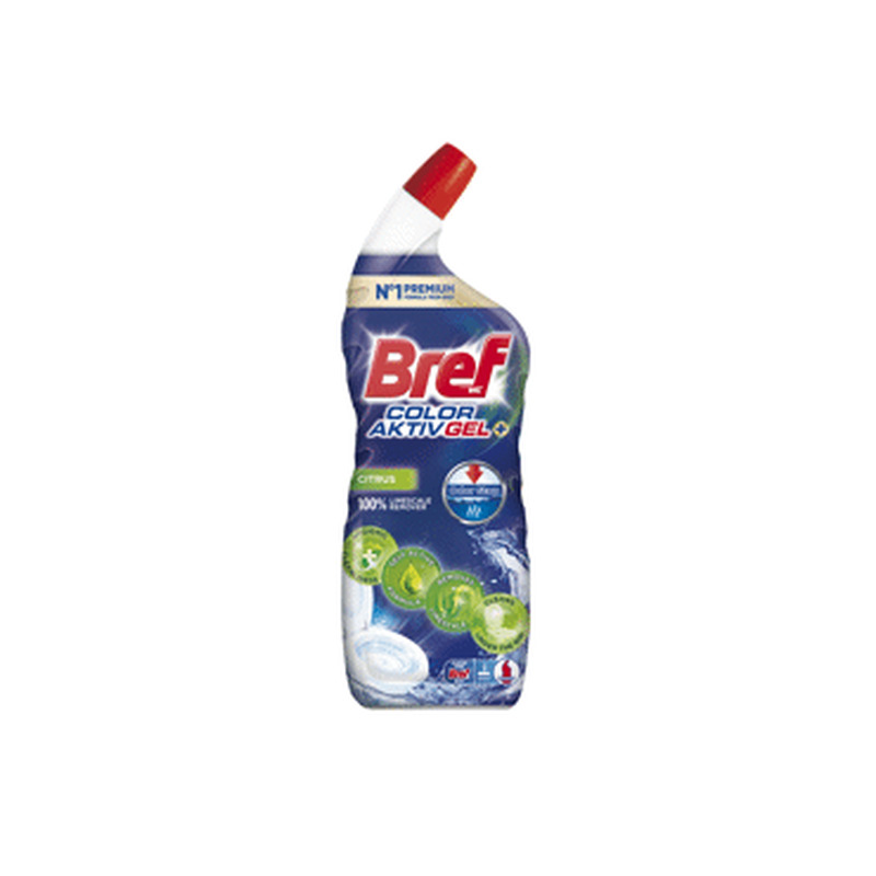 WC-geel BREF 10xEffect Lime Scale,700 ml