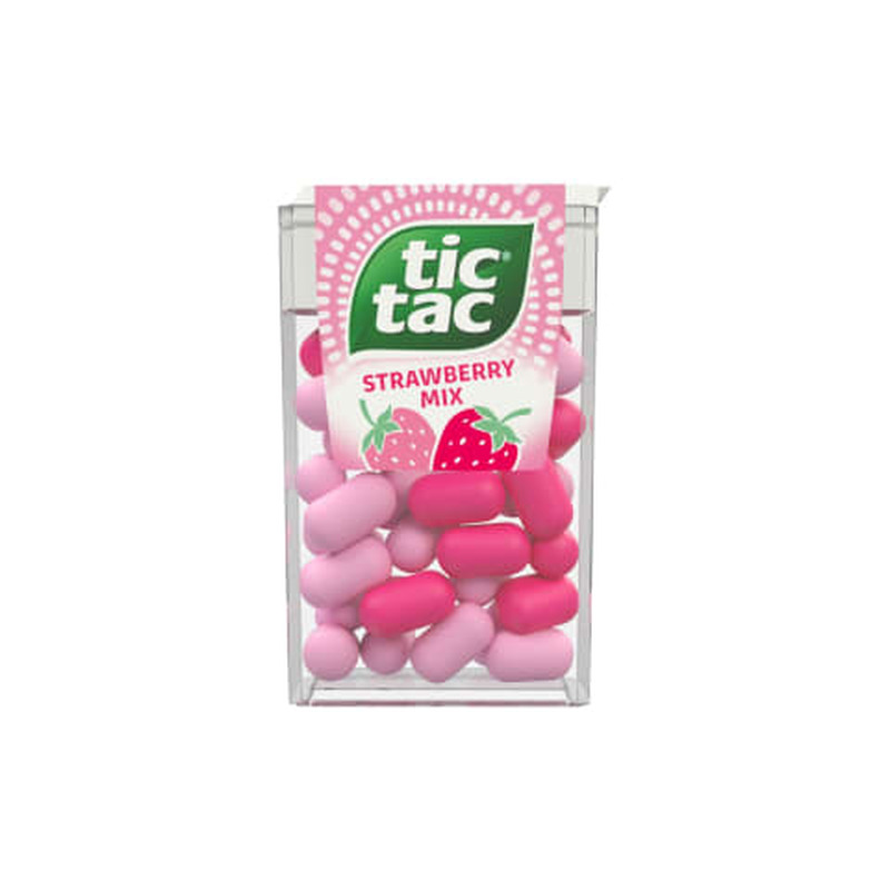 Pastillid maasikamaitselised Tic Tac 18g