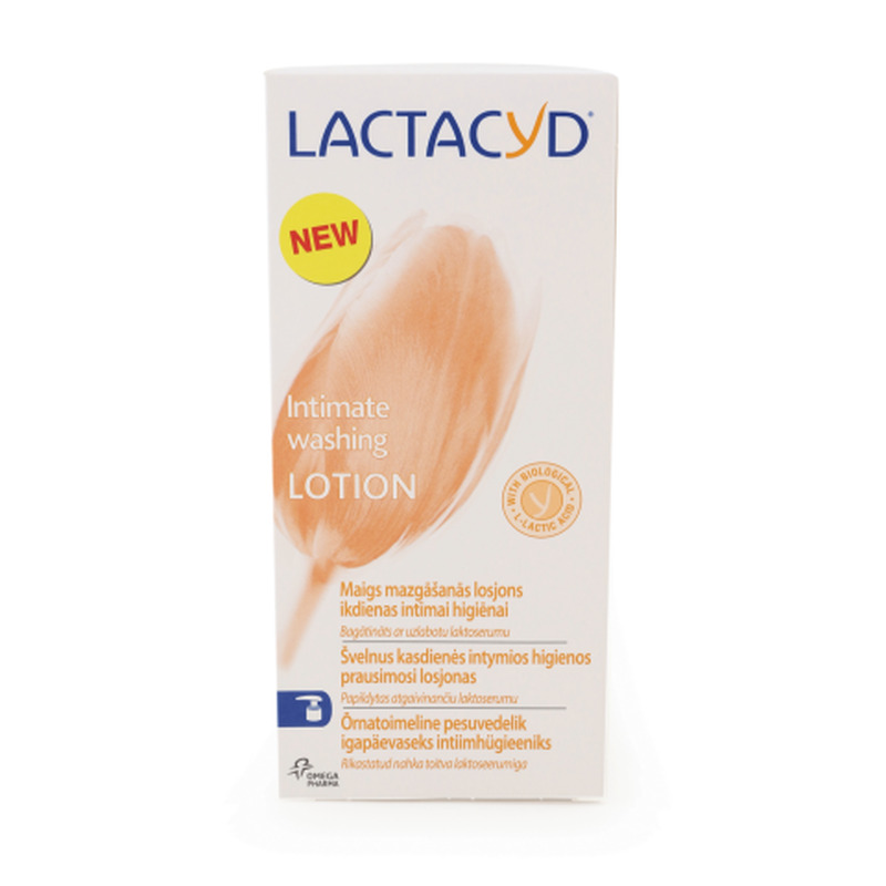 Intiimpesuvedelik pumbaga, LACTACYD, 200 ml