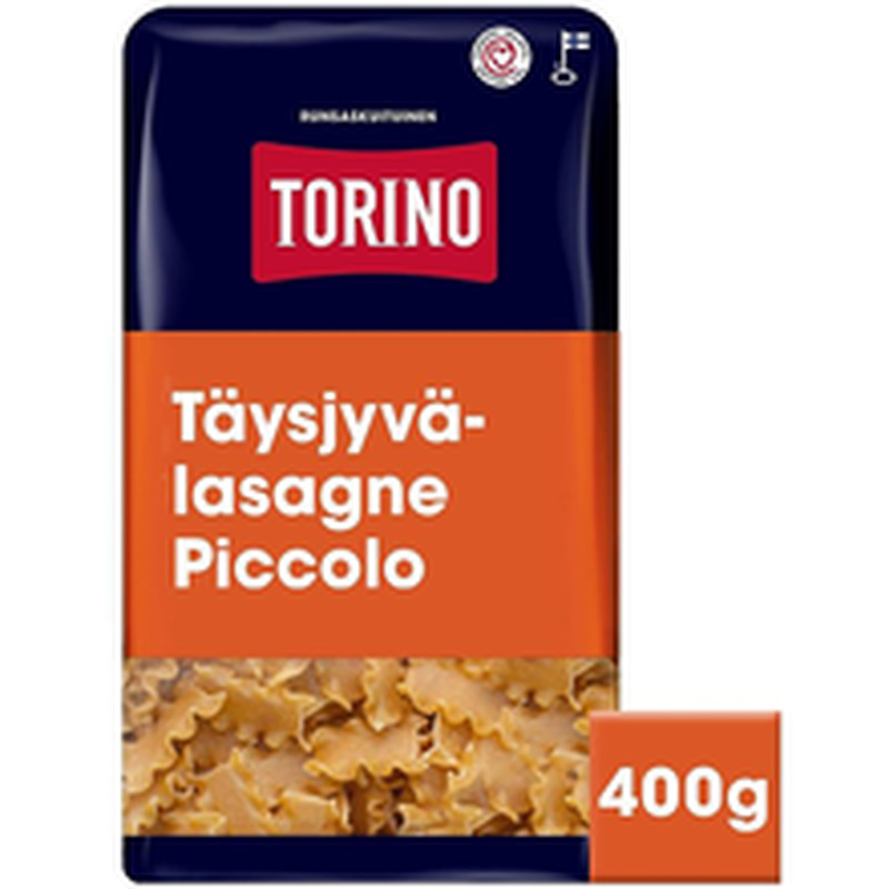 Torino täisteralasanje piccolo, 400 g