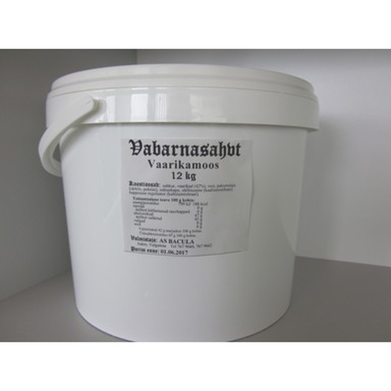 BACULA Vabarnasahvt (vaarikamoos marjadega) 12kg