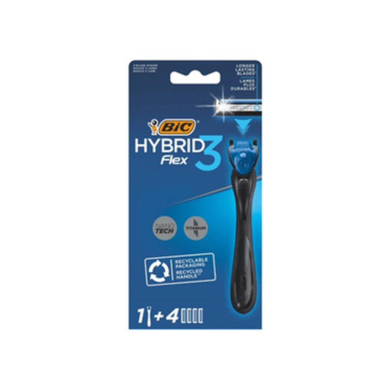 Vahet.terad.raseerija BIC Hybrid 3 1+4tk