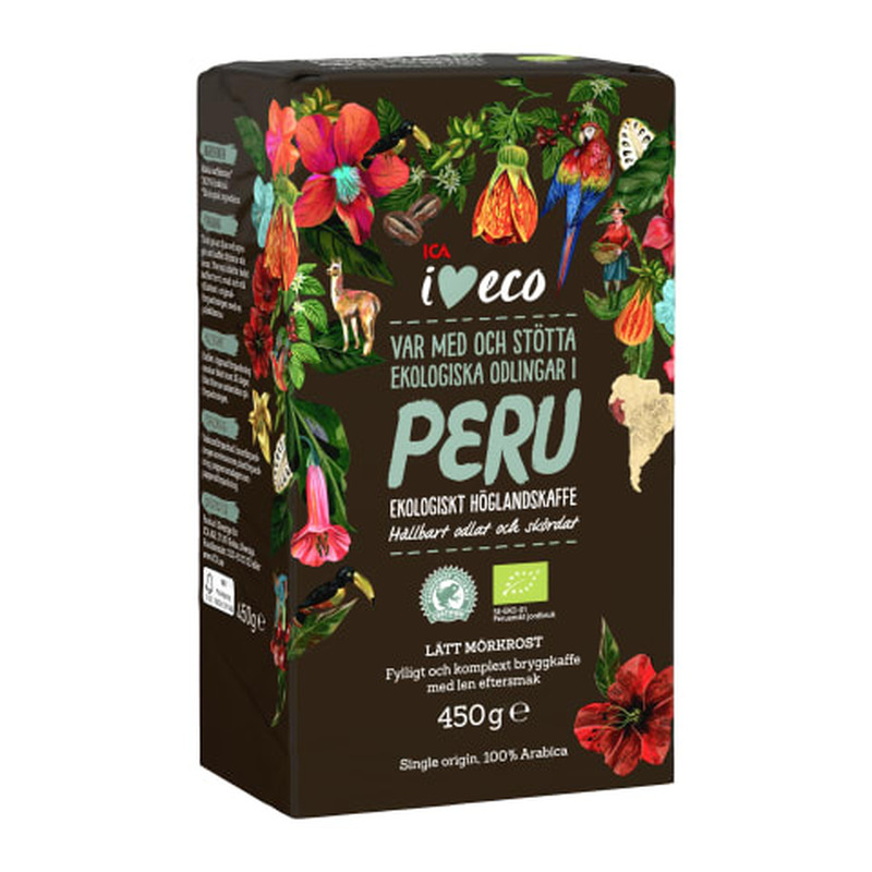 Mahekohv I Love Eco Peru 450g