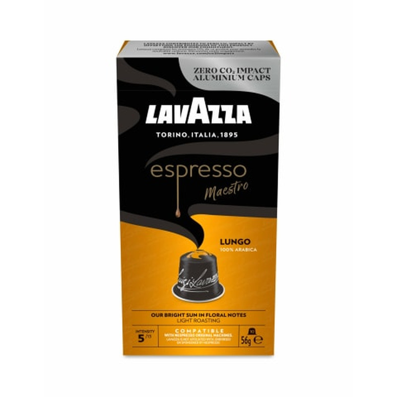 Kohvikapslid Espresso Lungo, LAVAZZA, 10 tk