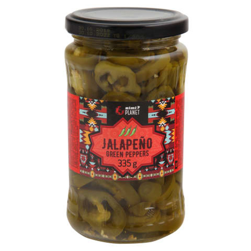 Roheline jalapeno Rimi Planet viilutatud 335/160g