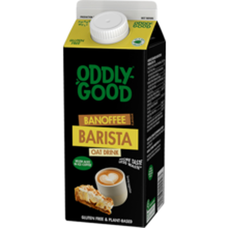 Oddlygood Barista Banoffee kaerajook 0,75 l gluteenivaba