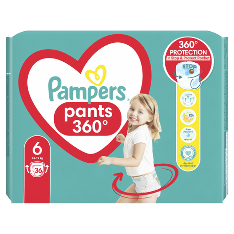 Püksmähkmed Pampers S6 36tk