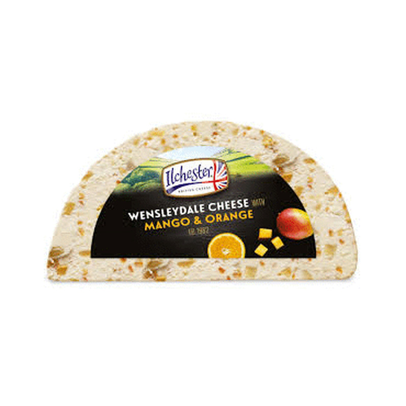 Juust Wensleydale mango-apelsini, kg