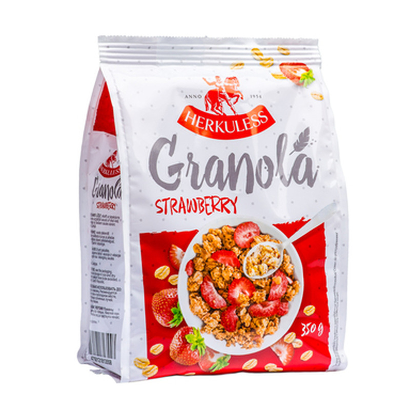 HERKULESS Granola müsli maasikatega 350g